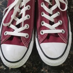 Converse. Maroon. Size 6 womens